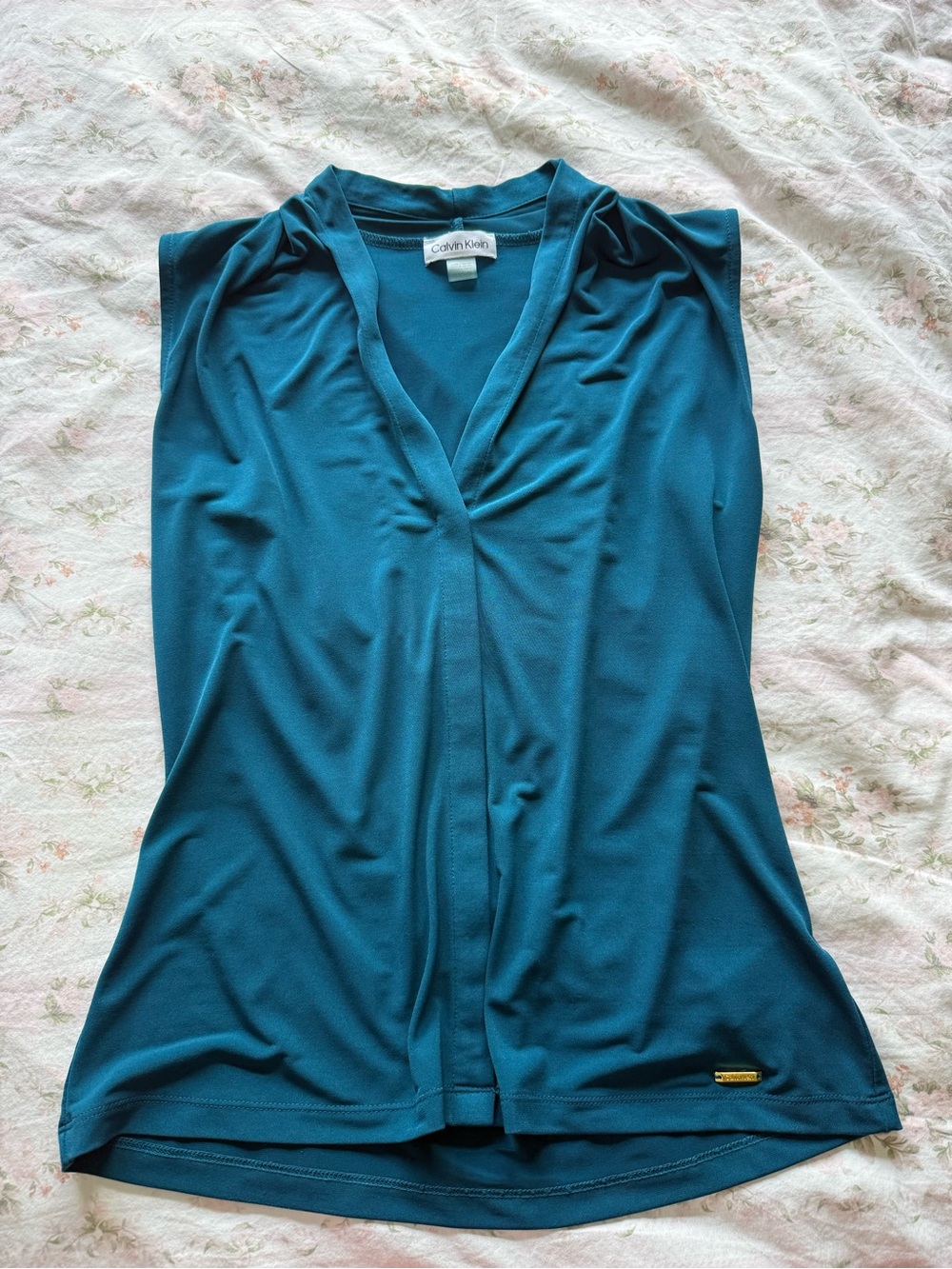 Calvin Klein Teal Dress Shirt